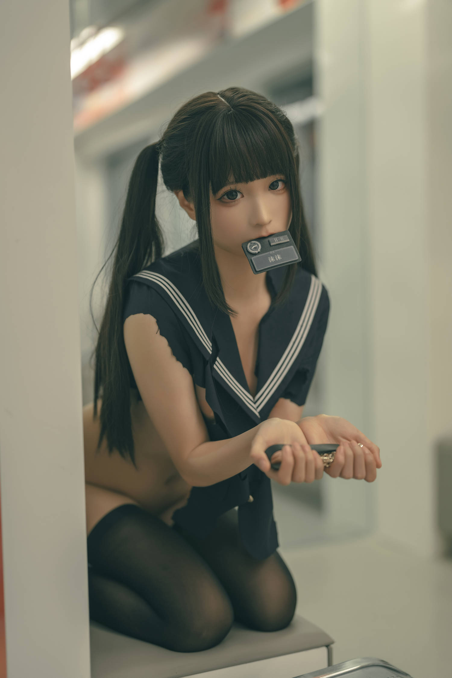 精品Coser  蠢沫沫 近期高质量作品三套：小护士+主人的任务+乡下妹妹